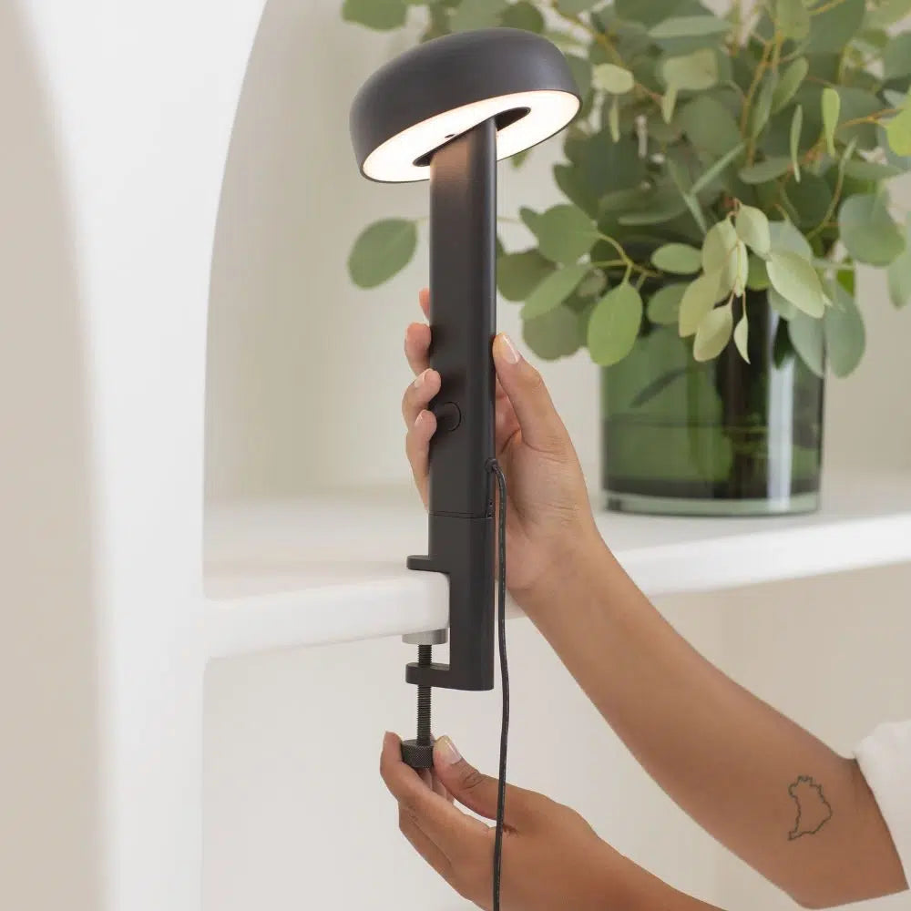 Lampe Serre-Joint NOD – Noir Graphite – TIPTOE