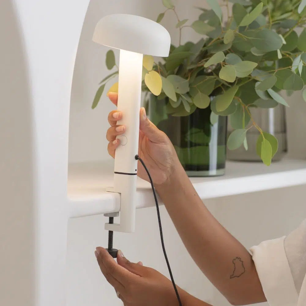 Lampe Serre-Joint NOD – Blanc Nuage – TIPTOE