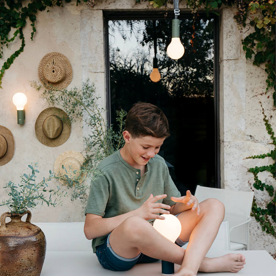 Support pour lampe Aplo H.24