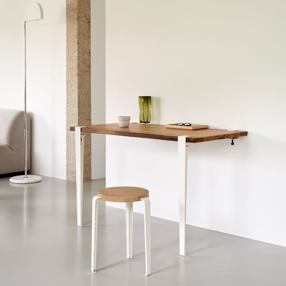 Pied de table et bureau - 75 cm – Blanc Crème