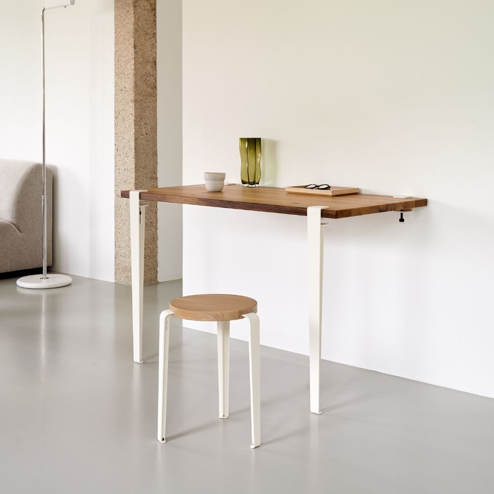 Pied de table et bureau - 90 cm – Blanc Nuage