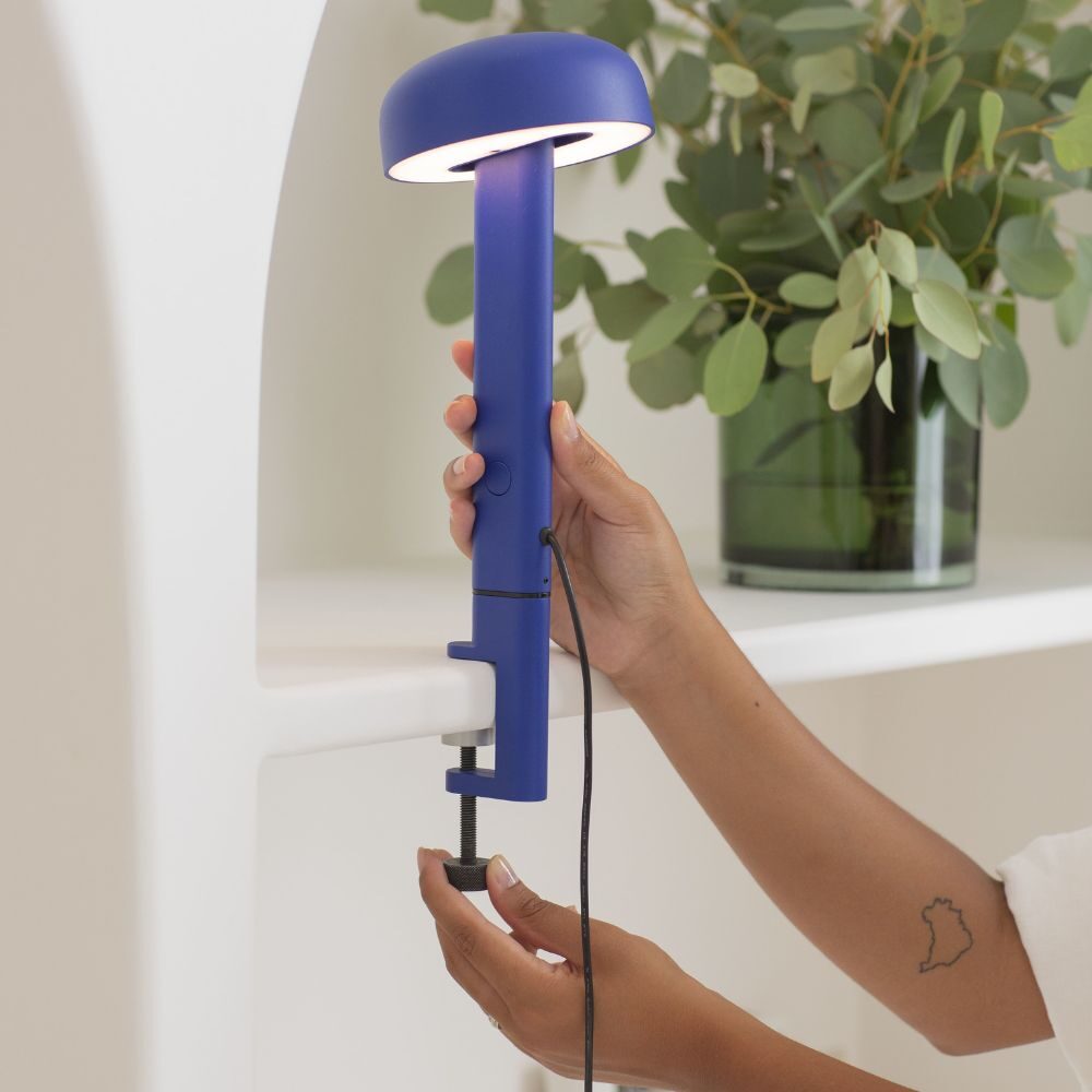 Lampe Serre-Joint NOD – Bleu Majorelle – TIPTOE