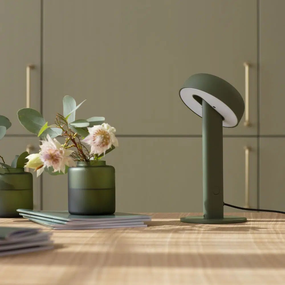 Lampe à poser NOD – Vert Romarin – TIPTOE