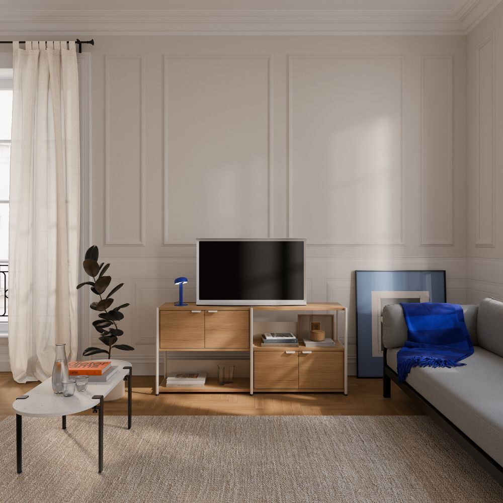 Etagère UNIT 2 - H75 à 85 x L164cm