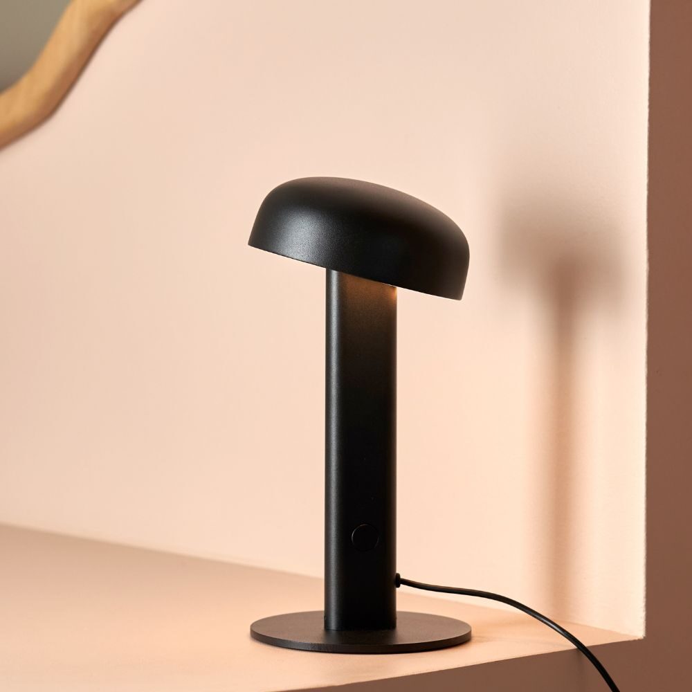 Lampe à poser NOD – Noir Graphite – TIPTOE
