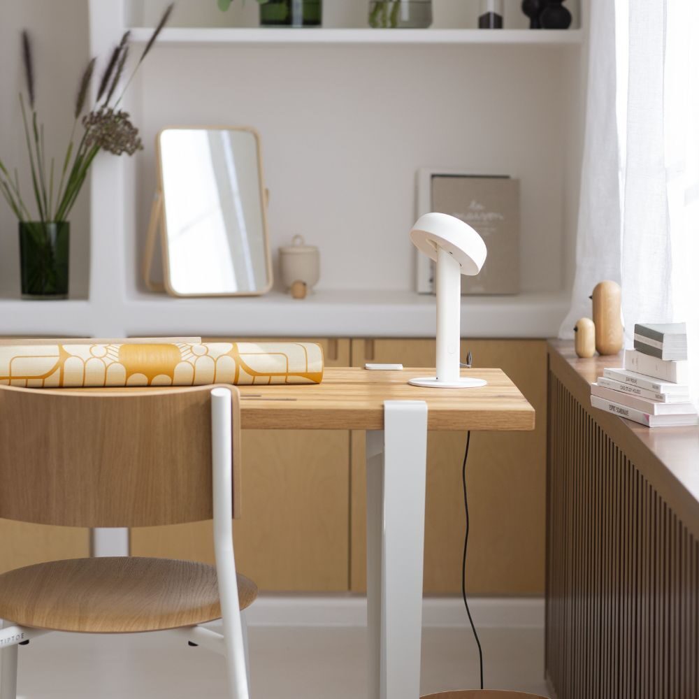 Lampe à poser NOD – Blanc Nuage – TIPTOE