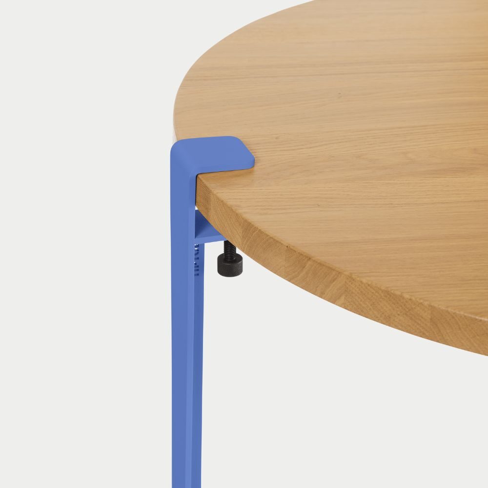 Pied de table basse - 43 cm – Bleu Azure