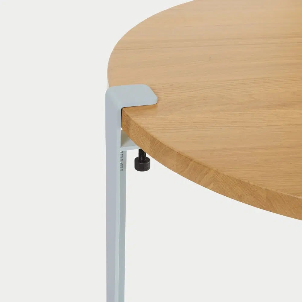Pied de table basse - 43 cm – Bleu Pâle