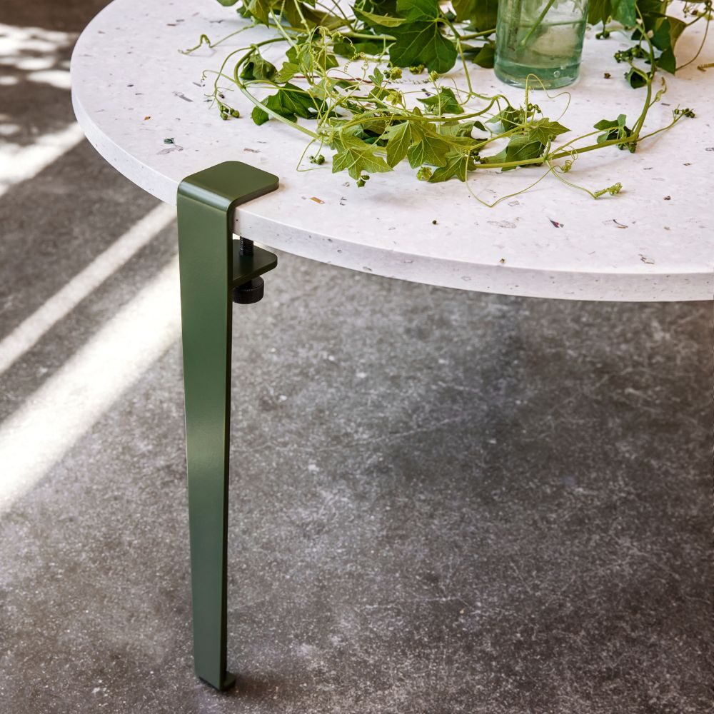 Pied de table basse - 43 cm – Vert Khaki