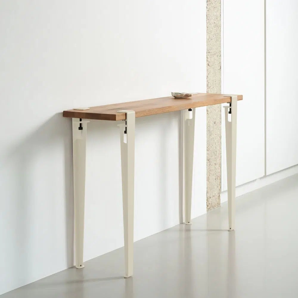 Pied de table et bureau - 75 cm – Blanc Crème