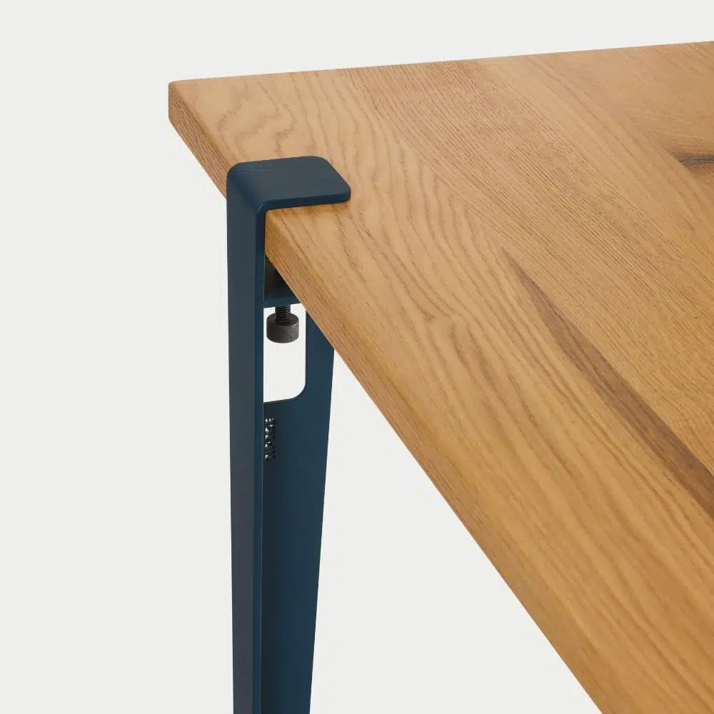 Pied de table et bureau - 75 cm – Bleu Nuit