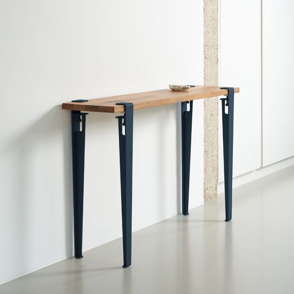 Pied de table et bureau - 75 cm – Bleu Nuit