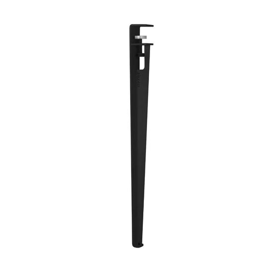 Pied de table et bureau - 75 cm – Noir Graphite