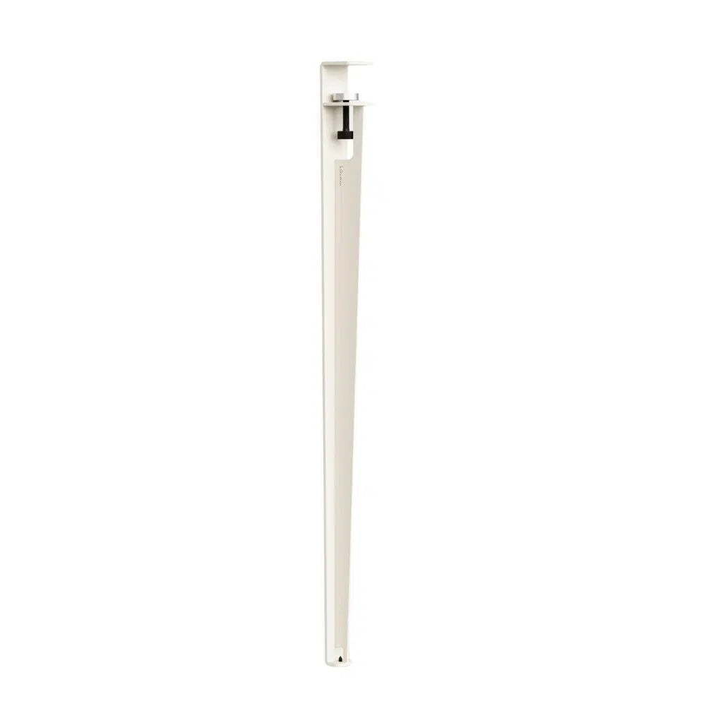 Pied de table et bureau - 90 cm – Blanc Crème