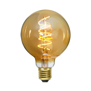 Ampoule LED rétro Globe filament twist