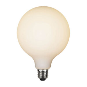 Ampoule LED rétro Globe en verre opalin